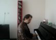 Playing piano