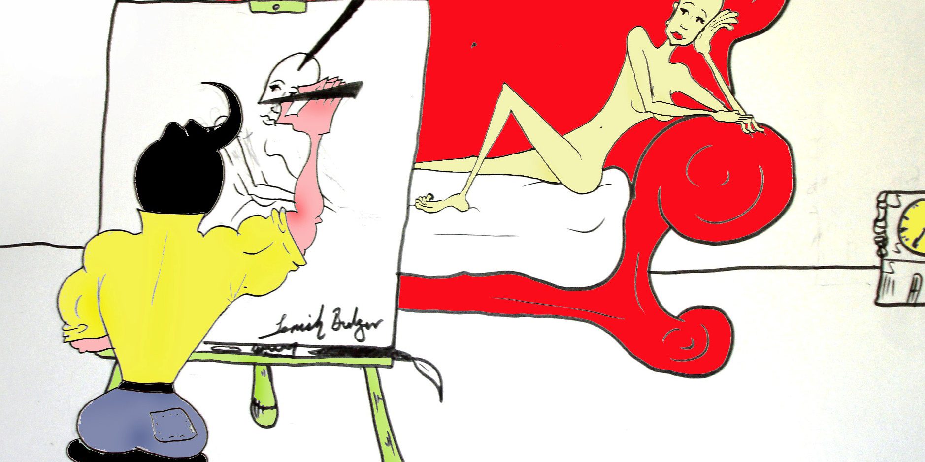 Sanat sevgisi Sanat sevgisi Human flesh Resim tuval