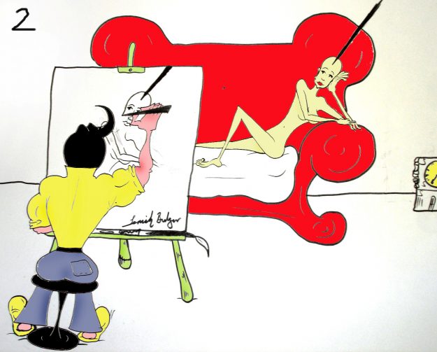 Sanat sevgisi Sanat sevgisi Human flesh Resim tuval