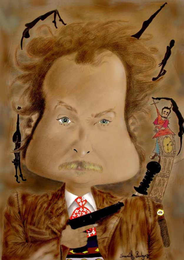 Serial killer Portrait Cartoon Serial killer Portrait Cartoon