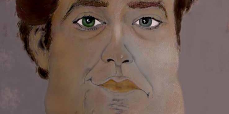 En garip olan en garip Portre Karikatür