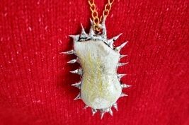 Fairy stone solder alchemy neclace design silver