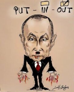 Putin Zalimi: Çocuklar ölüyorsa, zulüm var demektir! Zulüm varsa zalim var demektir!