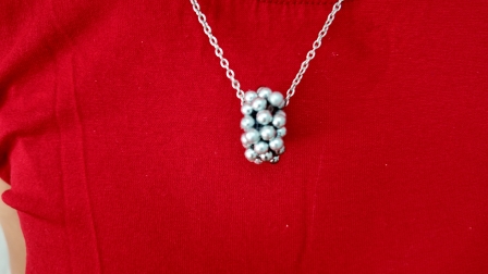 Metal balls pendant desing my own