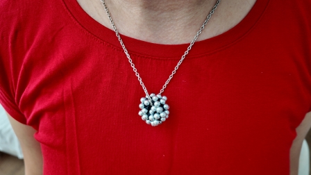 Metal strom pendant design