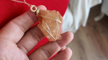 natural stone necklace